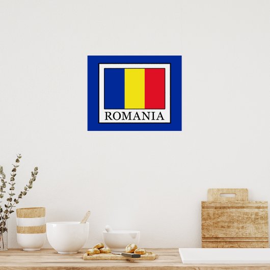 Poster Roumanie (Cuisine)