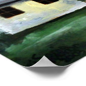 Poster Roumanie - Maison rustique transylvanienne (Coin)