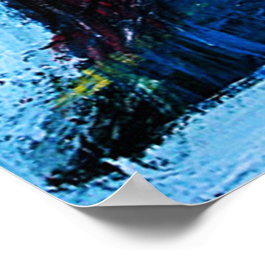 POSTER ROUMANIE ROUGE (Coin)