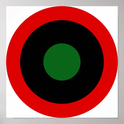Poster Roundel de la Royal Libyan Air Force (1951-1969) (Devant)
