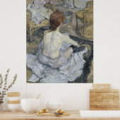 Poster Rousse La Toilette Toulouse-Lautrec (Cuisine)
