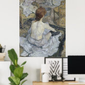 Poster Rousse La Toilette Toulouse-Lautrec (Bureau à domicile)
