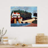 Poster Rousseau - Le Moulin (Cuisine)