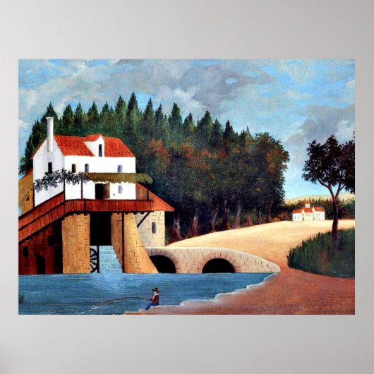 Poster Rousseau - Le Moulin (Devant)
