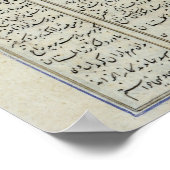 Poster Roustem saisit son cheval, de la 'Shahnama' (Coin)