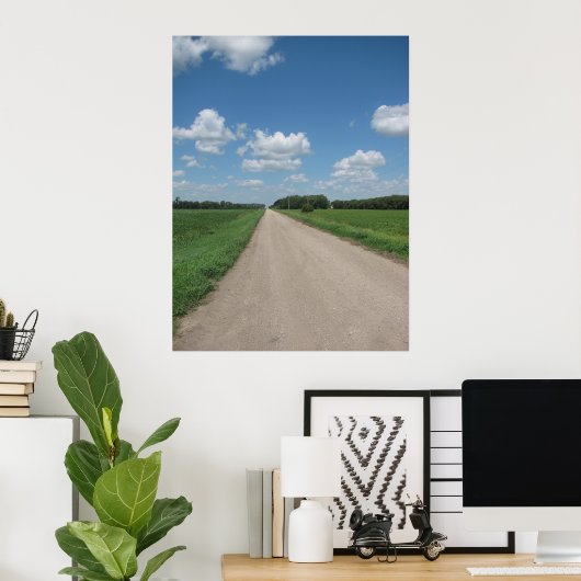 Poster Route (Bureau à domicile)