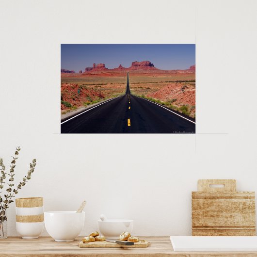 Poster Route 163 (Cuisine)