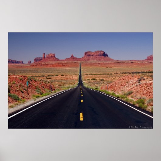 Poster Route 163 (Devant)