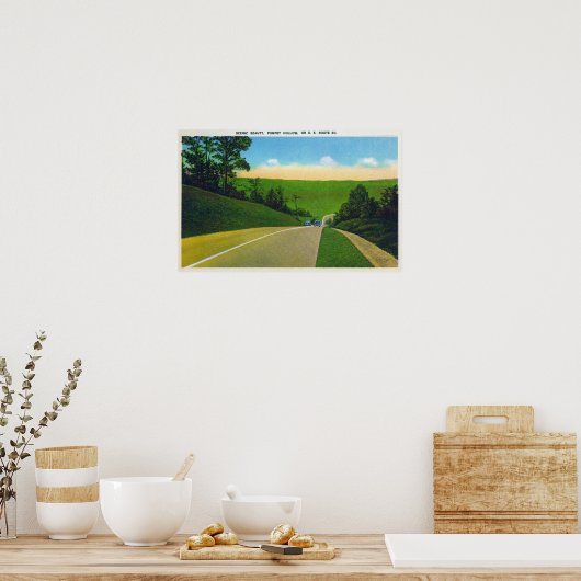 Poster Route 20 (Cuisine)