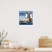 Poster Route 50 (Cuisine)