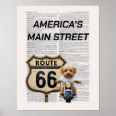 Poster Route 66 (Devant)