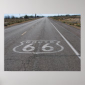 Poster Route 66 (Devant)