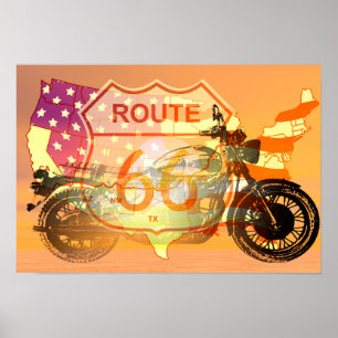 Poster Route 66