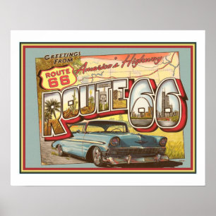 Poster Route 66