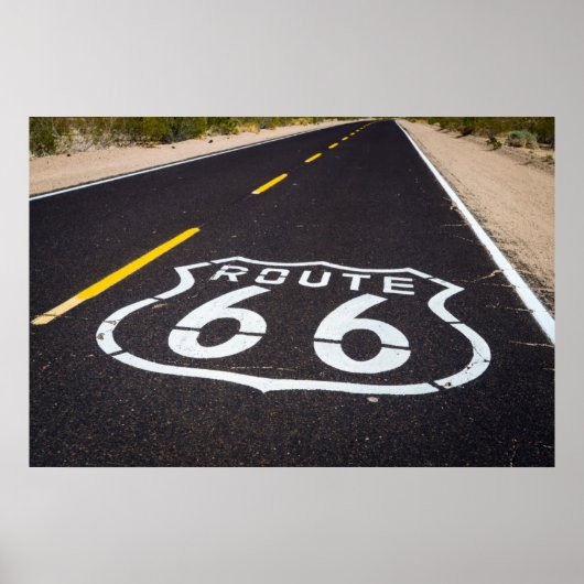 Poster Route 66, Arizona (Devant)