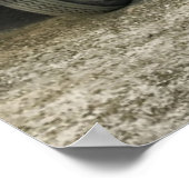 Poster Route 66 Arizona rustique rétro store (Coin)