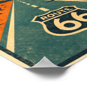 Poster Route 66 Fill Up & Go Desert Litho (Coin)