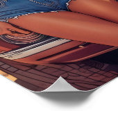 POSTER ROUTE 66 UN RÊVE (Coin)