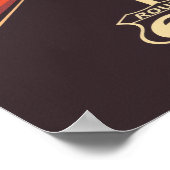 Poster Route 66 USA Vintage Sunset Desert (Coin)