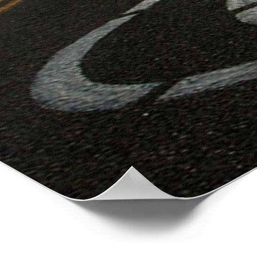 Poster Route 66 - Vintage / classique - SRF (Coin)