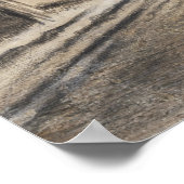 Poster Route à Etten (1881) par Vincent Van Gogh. (Coin)