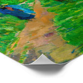 Poster Route à Tahiti, Gauguin (Coin)