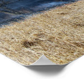 Poster Route à travers la prairie Burn 24 x 16 (Coin)