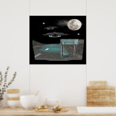 Poster Route alien (Cuisine)