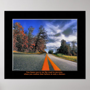 Poster Route au succès