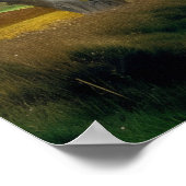 Poster Route de campagne sinueuse (Coin)