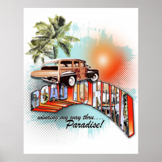 Poster route de hana