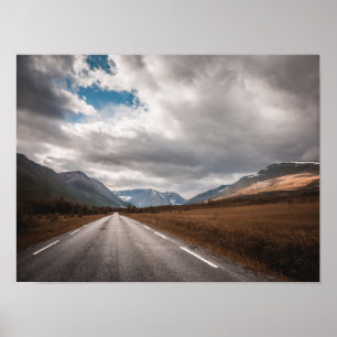 Poster Route de la Norvège
