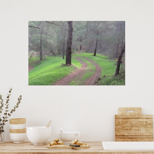 Poster Route de la Pine Forest (Cuisine)