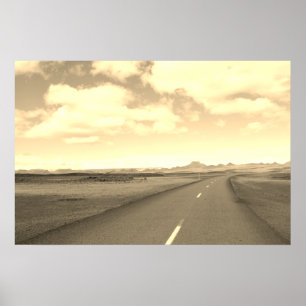 Poster Route de la Terre