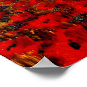 Poster Route de la Toscane vers la Villa (Coin)