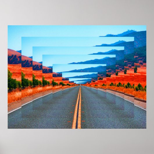 Poster Route de l'infini (Devant)