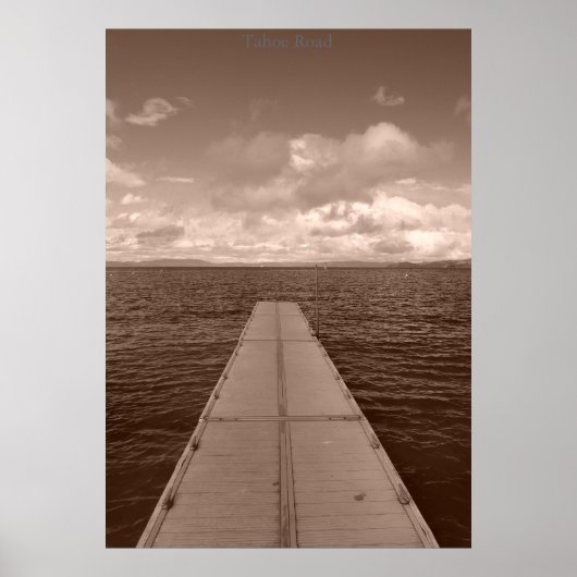 Poster Route de Tahoe (Devant)