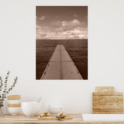 Poster Route de Tahoe (Cuisine)