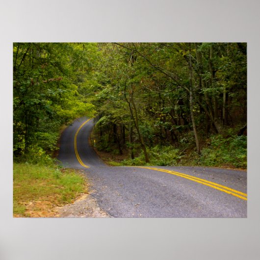 Poster Route de Winding (Devant)