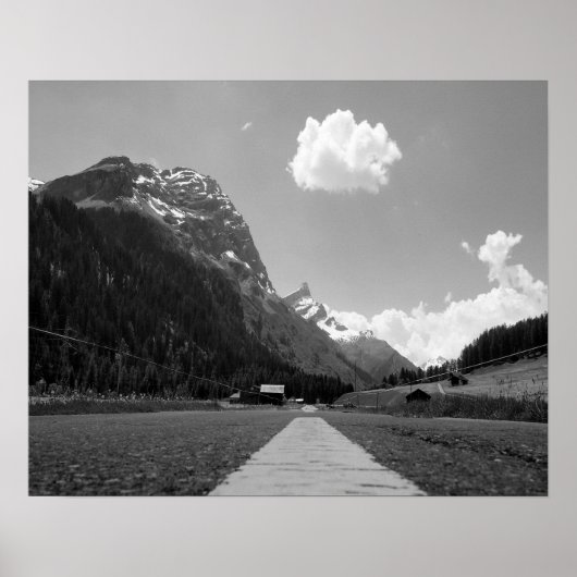 Poster Route des Alpes (Devant)