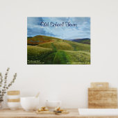 Poster "Route des Drovers" Northumberland Angleterre Impr (Cuisine)