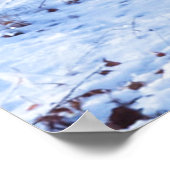 Poster Route d'hiver (Coin)