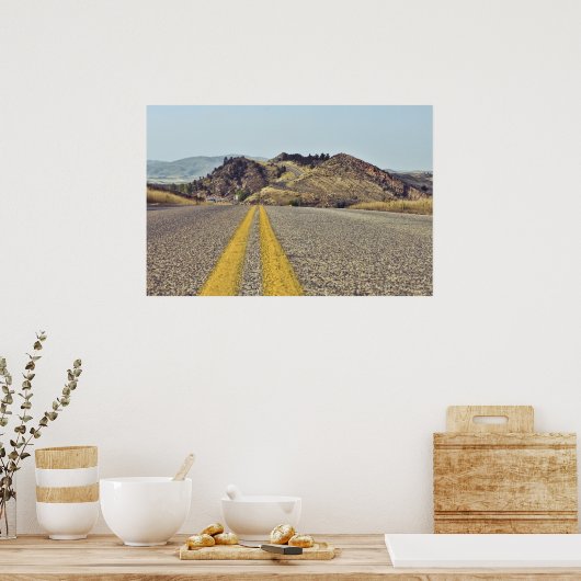 Poster Route du Colorado (Cuisine)