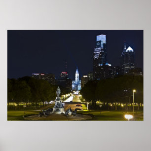 Poster Route express de Ben Franklin
