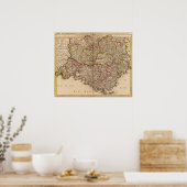 Poster Route française (Cuisine)