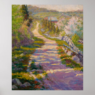 Poster Route par Newell Convers Wyeth