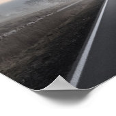 Poster Route pittoresque droite (Coin)