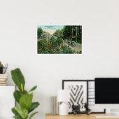 Poster Route près du lac American (Bureau à domicile)