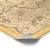 Poster Route romaine et champs de bataille (Coin)