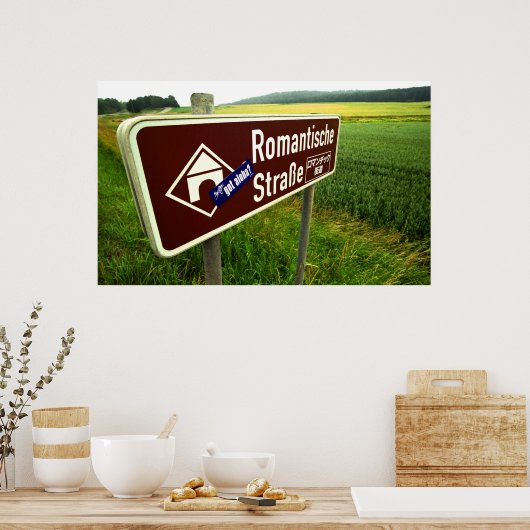 Poster Route romantique Aloha (Cuisine)